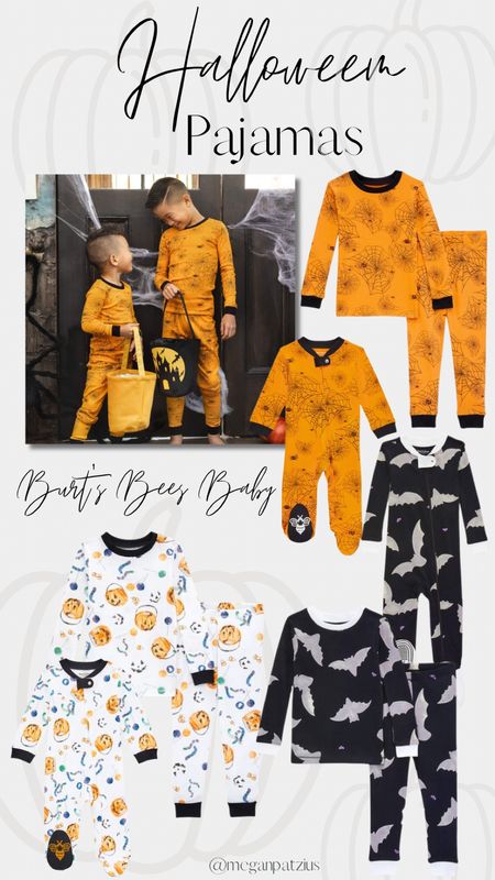 Halloween Family Pjs 🕷️ Matching famjams from Burts Bees Baby! I love the candy pajamas 👻 

#LTKkids #LTKHalloween #LTKSeasonal