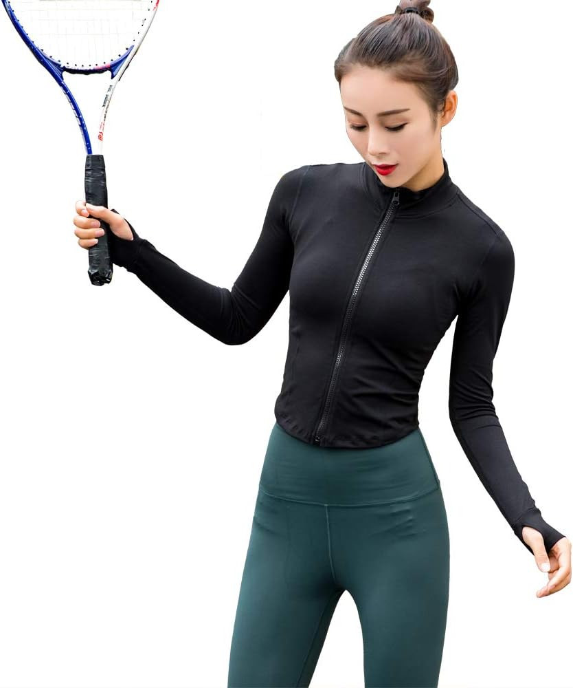 Specific Heart Women’s Stretchy Workout Lightweight, Full Zip Running Track Jacket | Amazon (US)