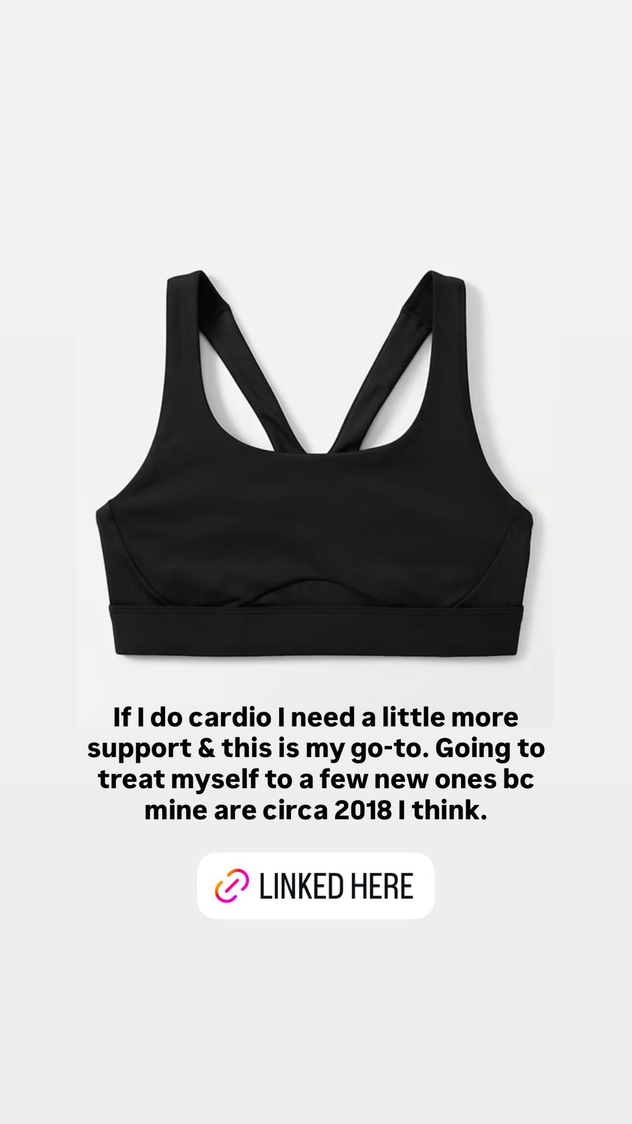 Sports bra for the more active days 

 #LTKfitnessgoals #LTKActive