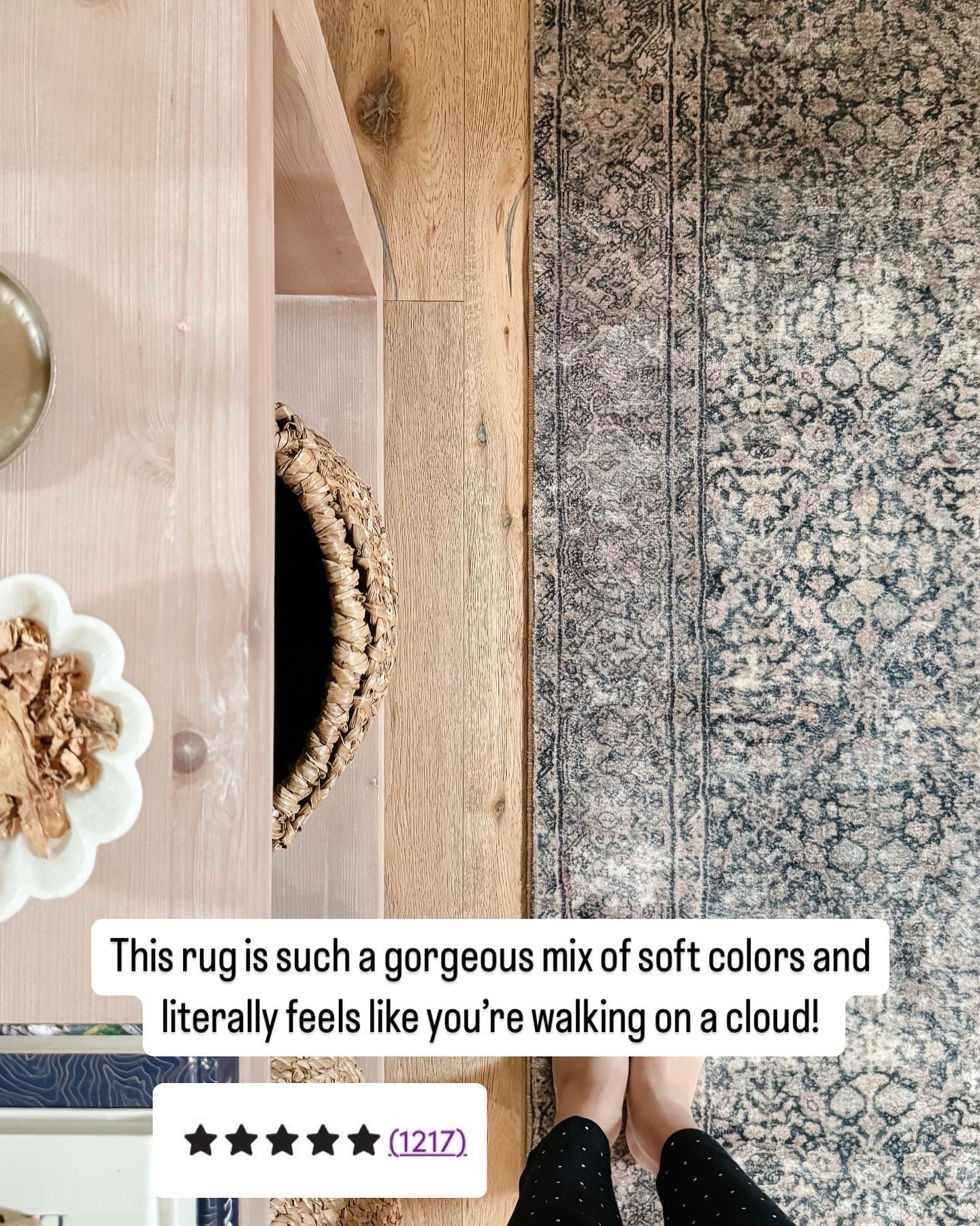 The softest rug! Looks like a vintage piece but affordable 

#LTKHome #LTKSaleAlert #LTKFindsUnder100