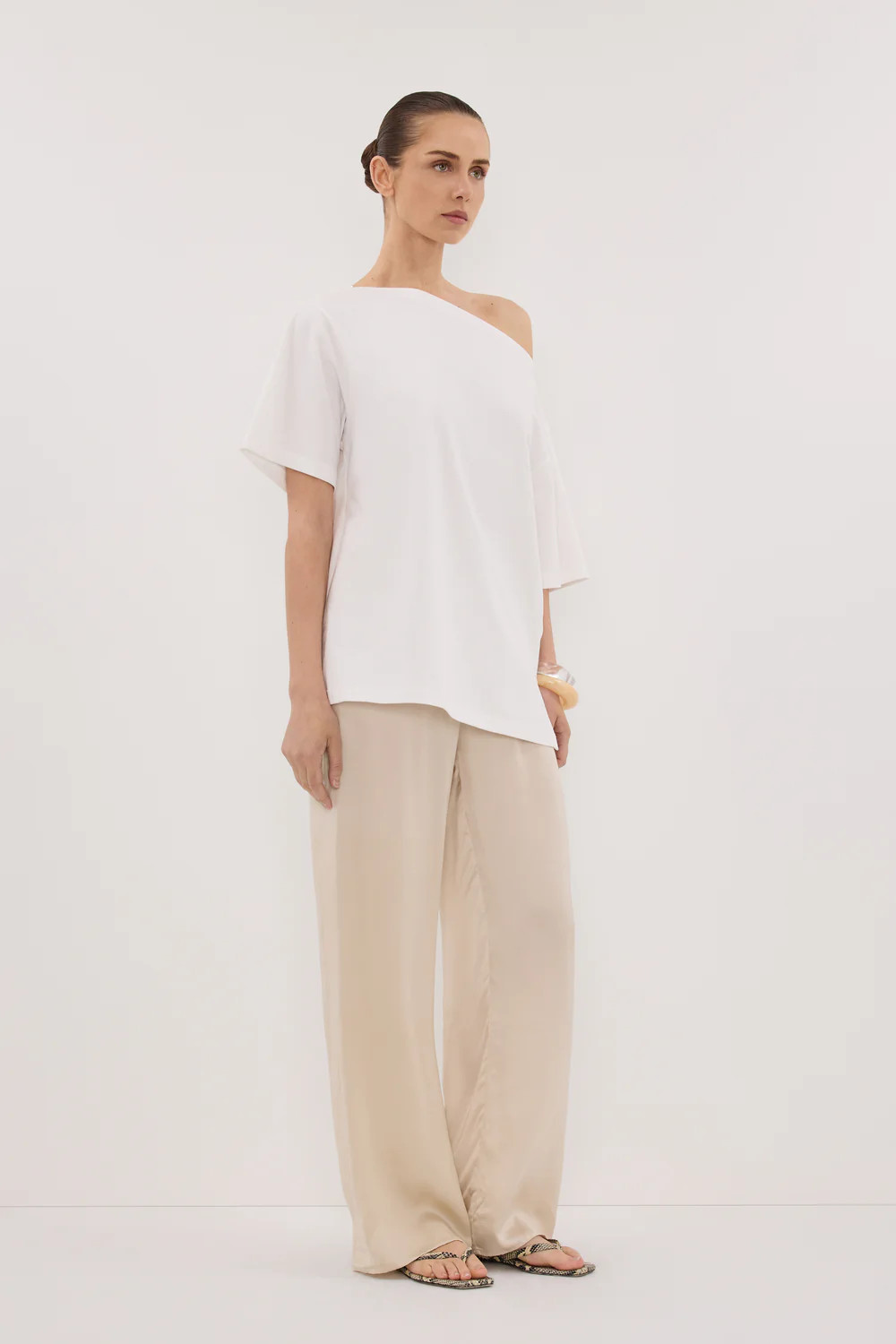PERCY SANDSTONE SILK PANT | DISSH