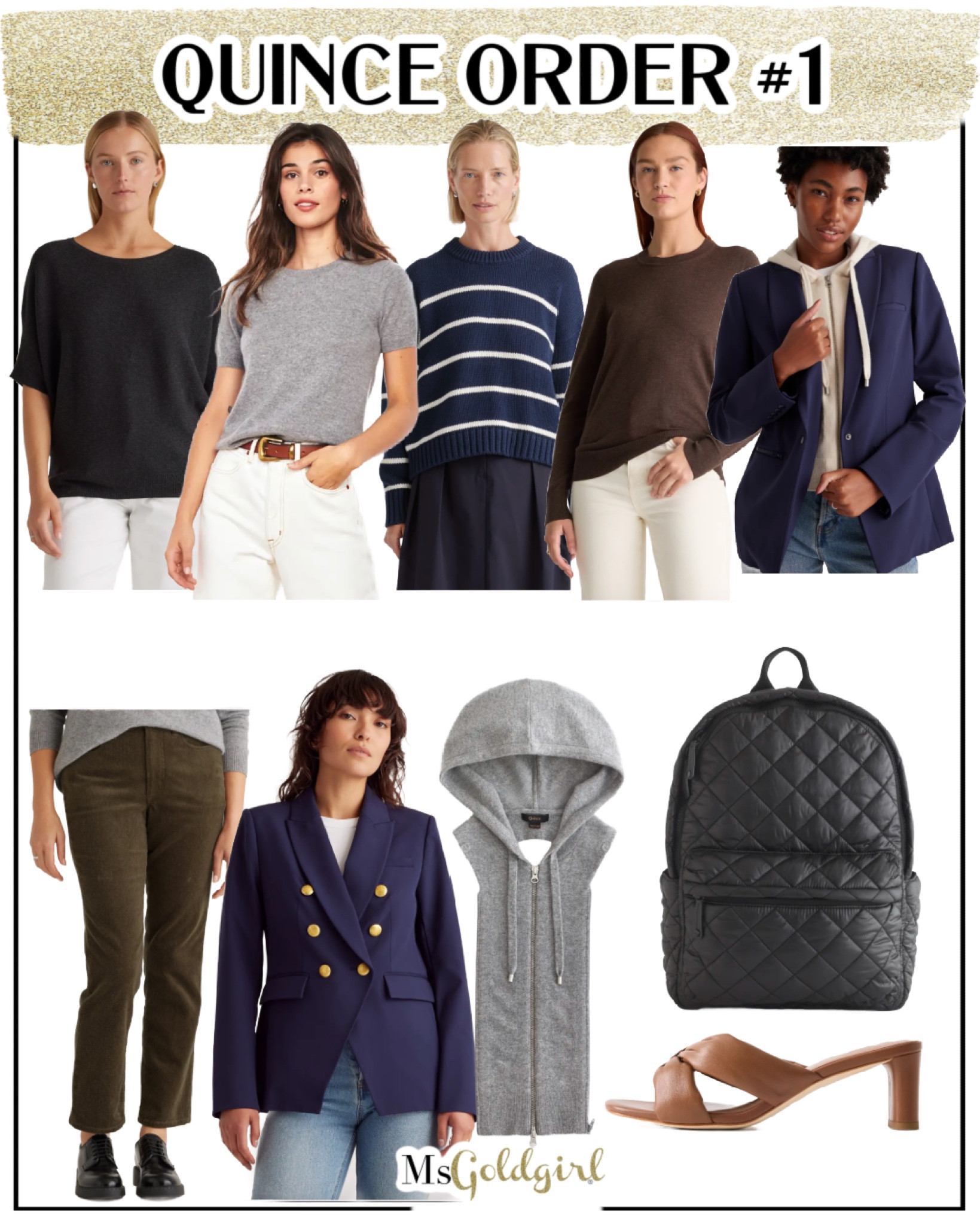 Placed the first of two orders from Quince for a haul video that will go live later this month. I’m especially excited for the two convertible blazers that can have inserts zipped into them-just like the Veronica Beard blazers-but these are $89!

#cashmere #sweaters #falloutfits 

#LTKSeasonal #LTKFindsUnder100 #LTKOver40