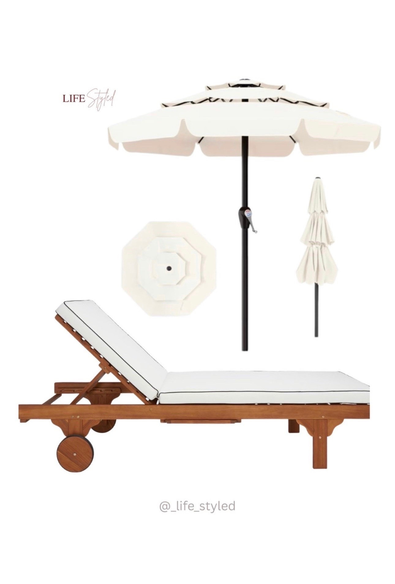 Backyard staycation energy ☀️

#LTKselfcare #LTKSeasonal #LTKHome