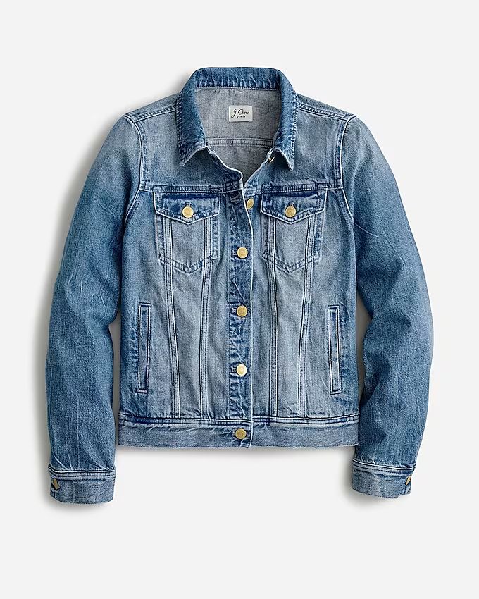 Classic denim jacket in Brilliant Day wash | J. Crew US