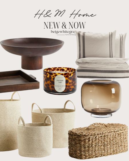 New and now and H&M home!! Loving this beautiful duvet cover and storage baskets! All the home decor is so good and on trend without breaking the bank 

#LTKHome #LTKFindsUnder100 #LTKStyleTip