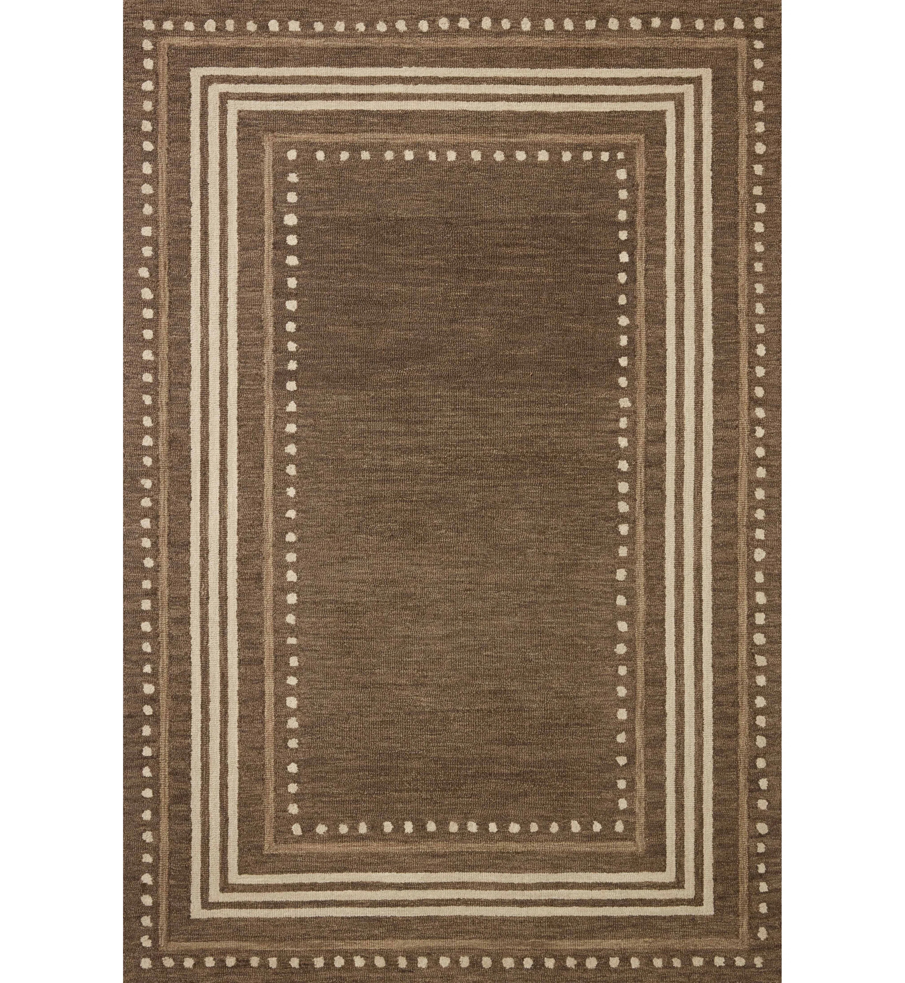 Chris Loves Julia x Loloi Alfie Bark / Natural Area Rug | Wayfair North America