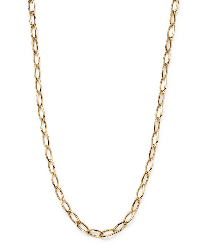 18K Yellow Gold Long Link Chain Necklace, 31" | Bloomingdale's (US)