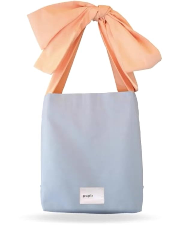 Bow Purse Canvas Tote Bag Shoulder Bag Cute Tote Bag Aesthetic Stuff Coquette Y2k Purse Aesthetic... | Amazon (US)