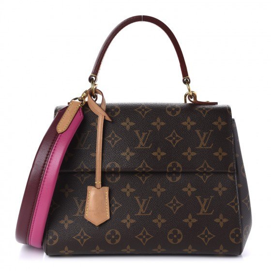 LOUIS VUITTON Monogram Cluny BB Bordeaux Fuchsia | Fashionphile