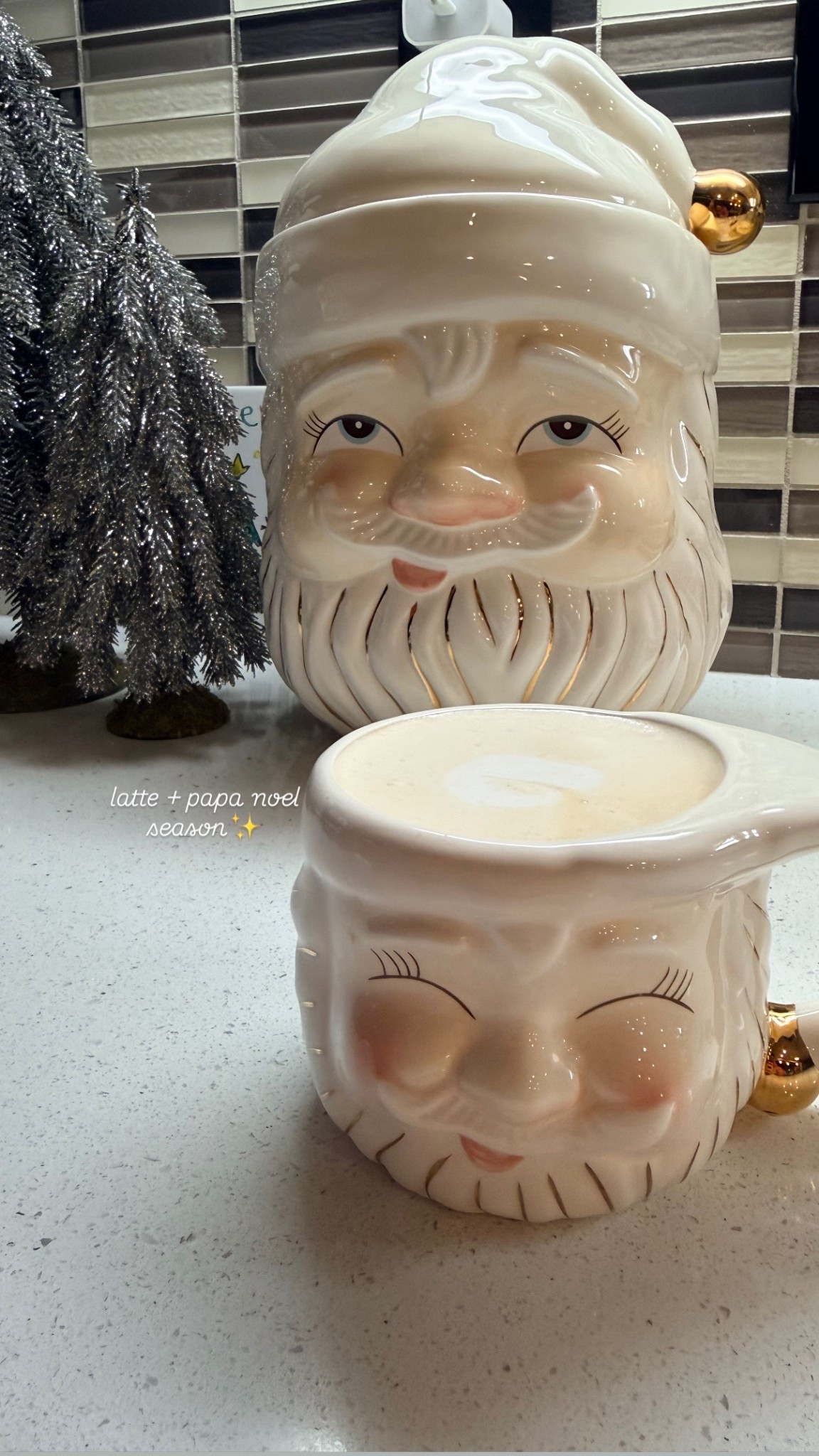 my papa noel collection from glitterville is one my favorite parts of christmas in my kitchen✨🎄🎅🏼



#LTKHome #LTKHoliday #LTKSeasonal