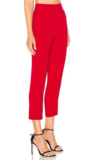 Marled x Olivia Culpo Cigarette Pant in Paparazzi Red from Revolve.com | Revolve Clothing (Global)
