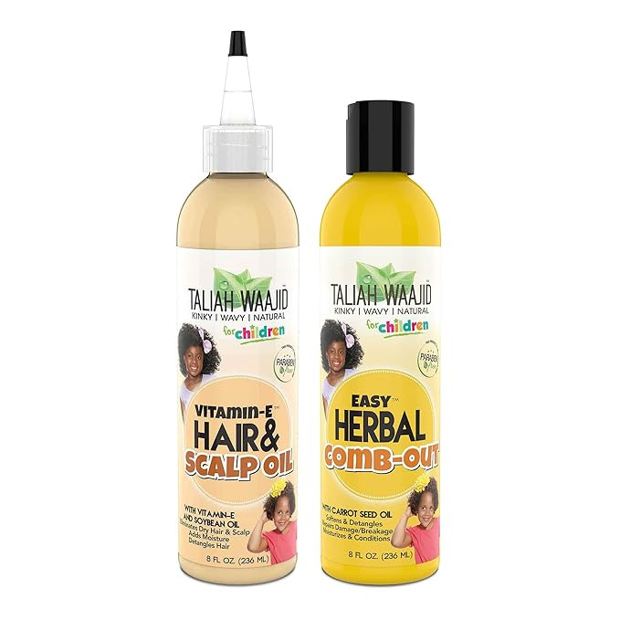 Taliah Waajid Kinky Wavy Natural Gentle Daily, Detangling Hair Care for Kids | Amazon (US)