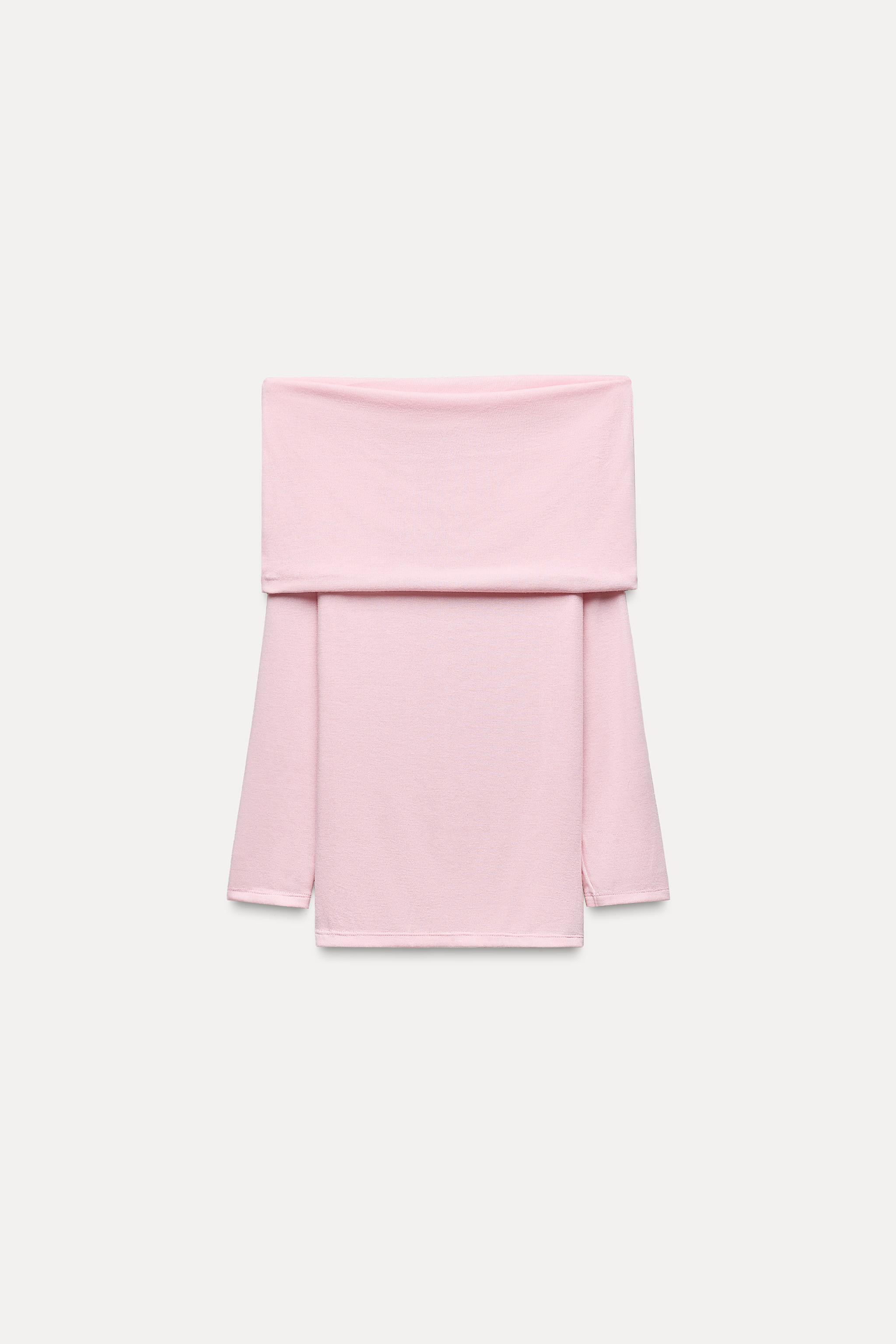DRAPED SOFT STRAPLESS TOP | Zara IT