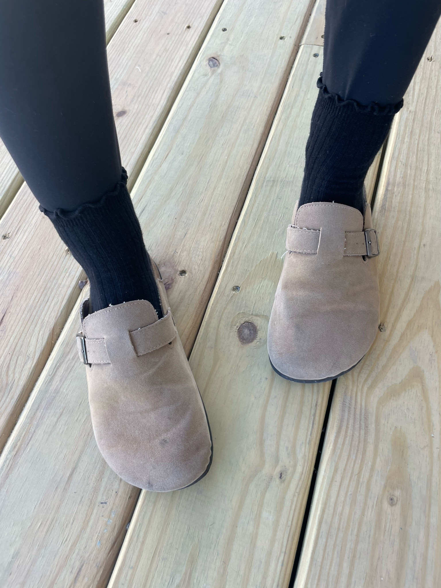 My suede clogs are my go to for fall! They are almost 25% off! Wearing a size 8. 

#LTKxPrimeDay #LTKSaleAlert #LTKShoeCrush