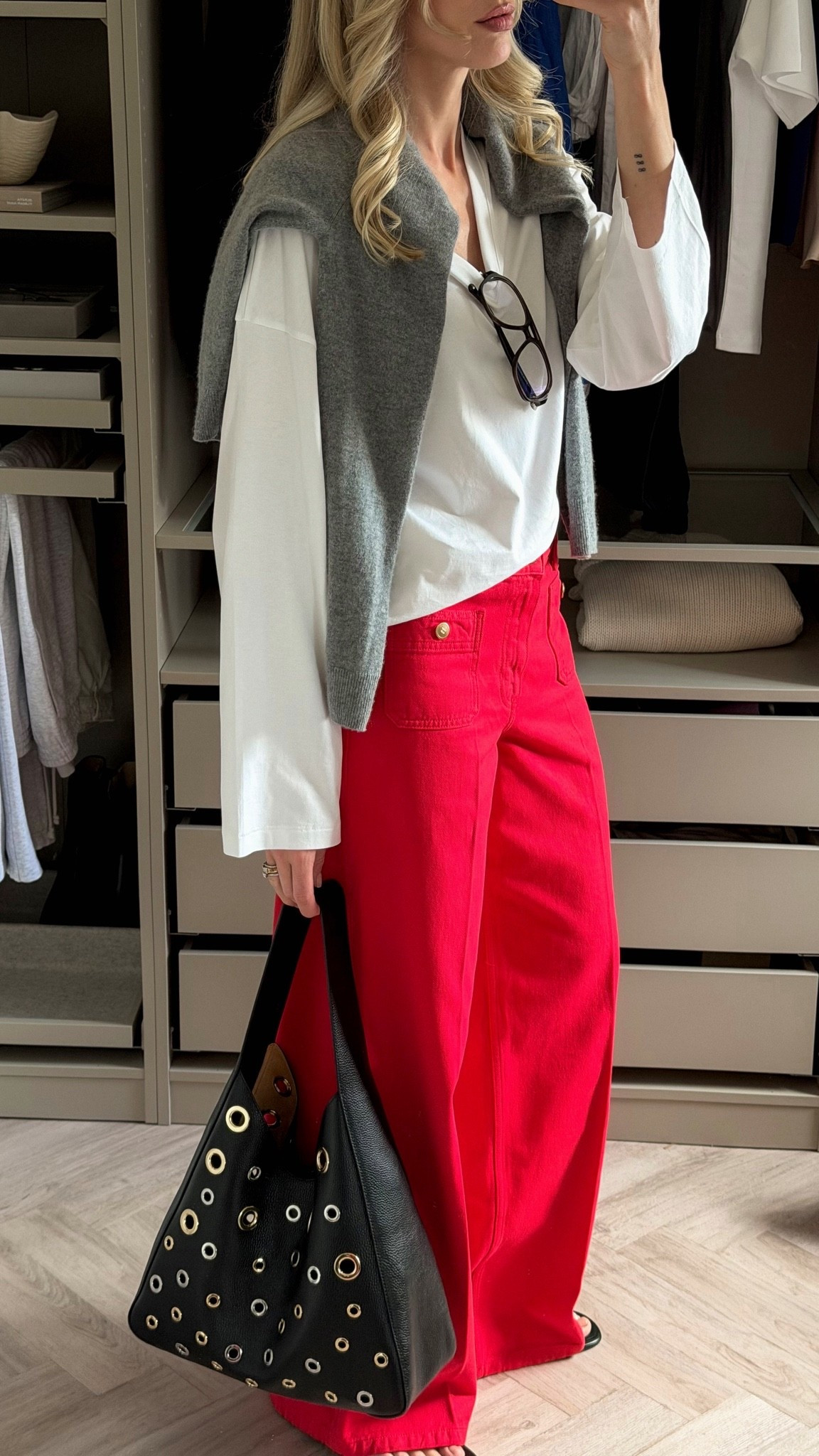 Red jeans - minimal outfit inspo styling one of these summer trends ♥️

Wide leg 70s jeans c/o Tommy Hilfiger

#LTKxTommyHilfiger #LTKjeans #LTKsummer