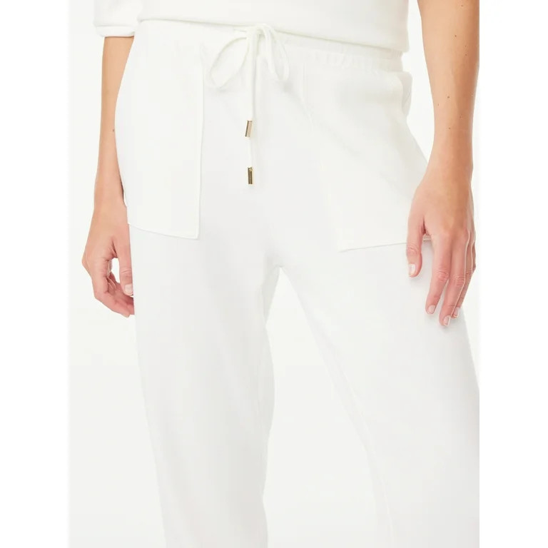 Scoop Women's Scuba Knit Pants with Pockets, Sizes XS-XXL | Walmart (US)