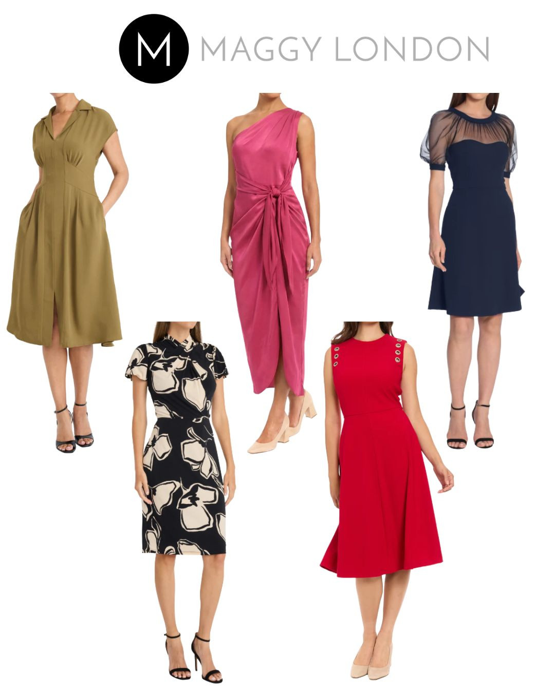 Dat to dinner dresses. Workwear l, boardroom style, special occasion dresses. By Maggy of London.

#LTKOver40 #LTKWorkwear #LTKSaleAlert