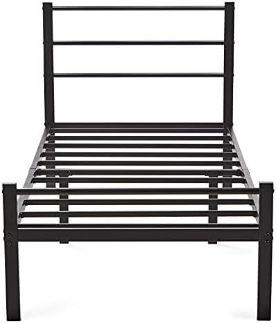 Twin XL Bed Frame with Headboard and Footboard-NOAH MEGATRON Metal Platform Bedframe, 14 Inch Hea... | Amazon (US)