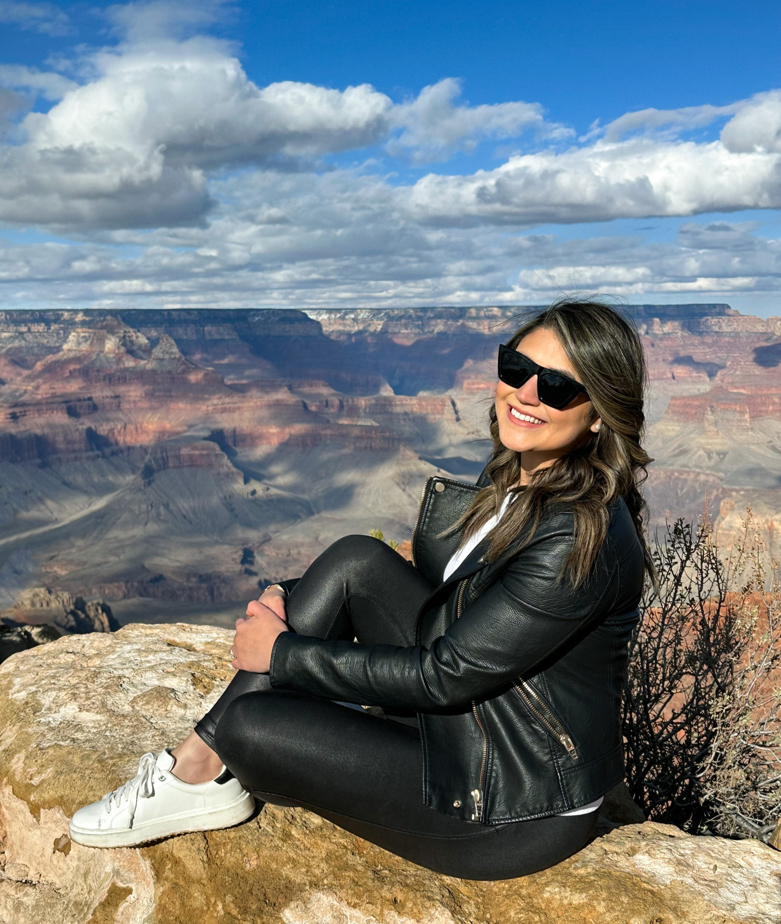 Grand Canyon Outfit 

Travel Outfit | Casual Style | Minimal Style | Spring Style | Spanx Leggings | Leather Jacket 

#LTKstyletip #LTKtravel #LTKFind