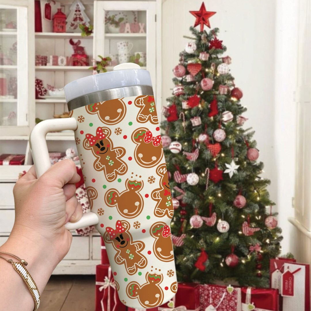 Main Street Bakery 40oz Tumbler Mouse and Friends Gingerbread - Etsy | Etsy (US)