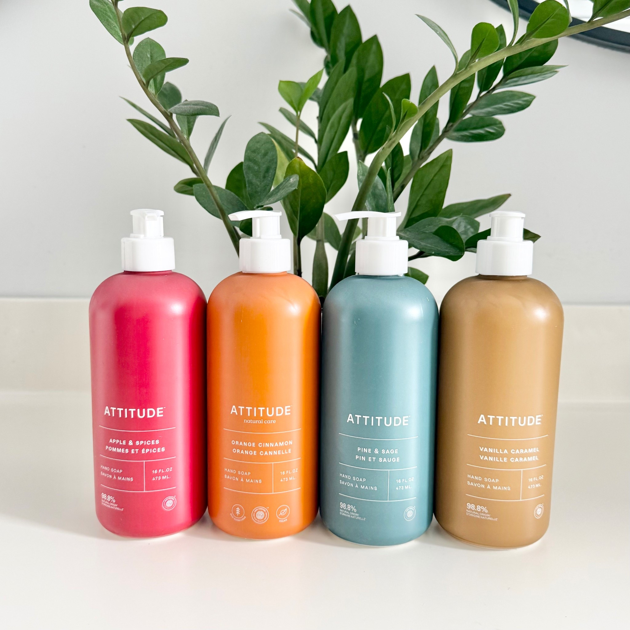 @attitude_living Holiday Collection 
- Apple & Spices Hand Soap 
- Orange Cinnamon Hand Soap
- Pine & Sage Hand Soap
- Vanilla Caramel Hand Soap

Free shipping on $69+ orders

#LTKFindsUnder50 #LTKHoliday #LTKHome