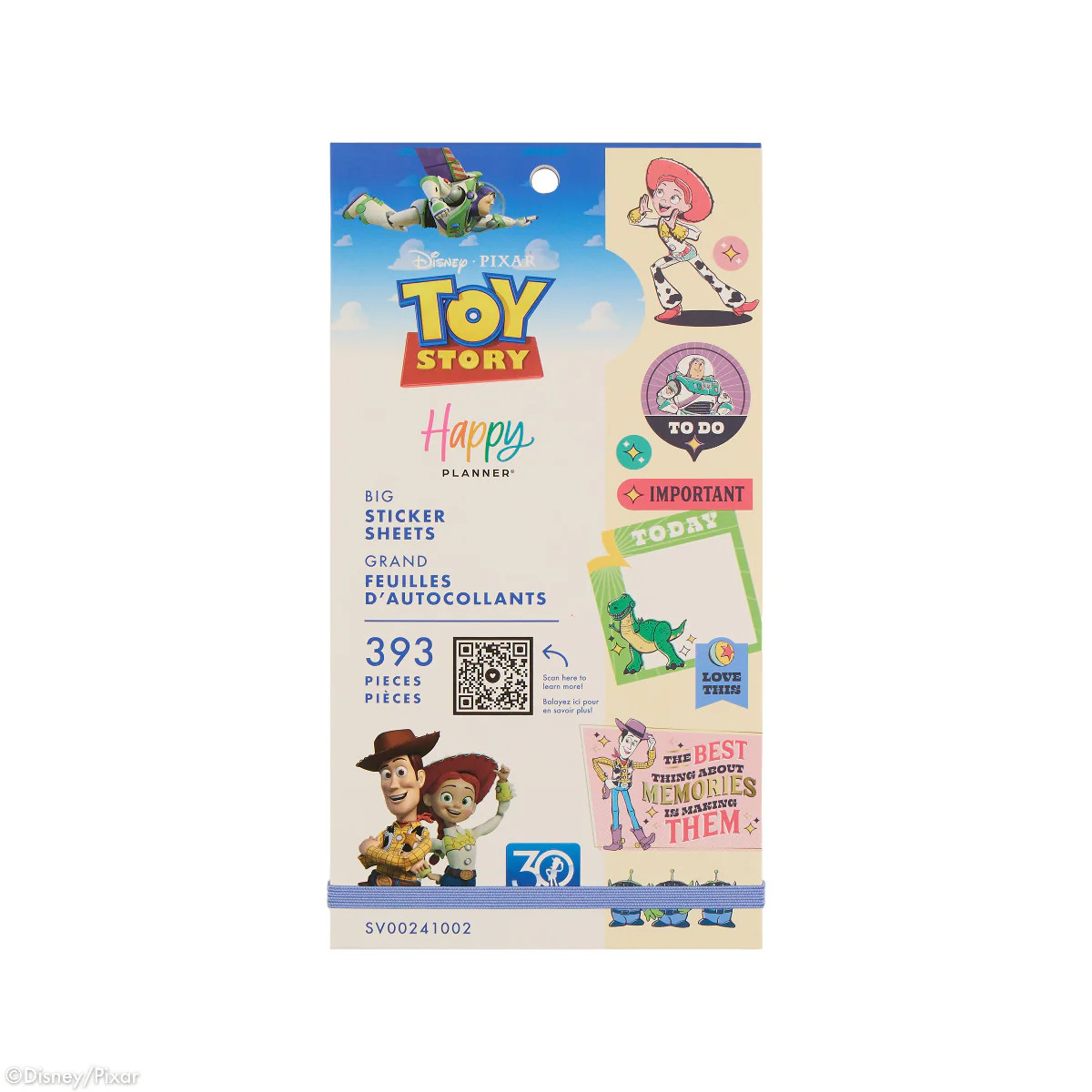 Disney & Pixar Toy Story 30th Anniversary - Value Pack Stickers - Big | Happy Planner