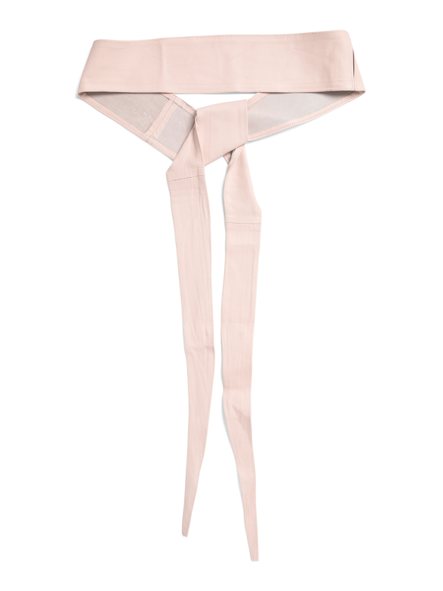 Made In Italy Leather Smooth Band Knot Belt | Women | Marshalls | Marshalls