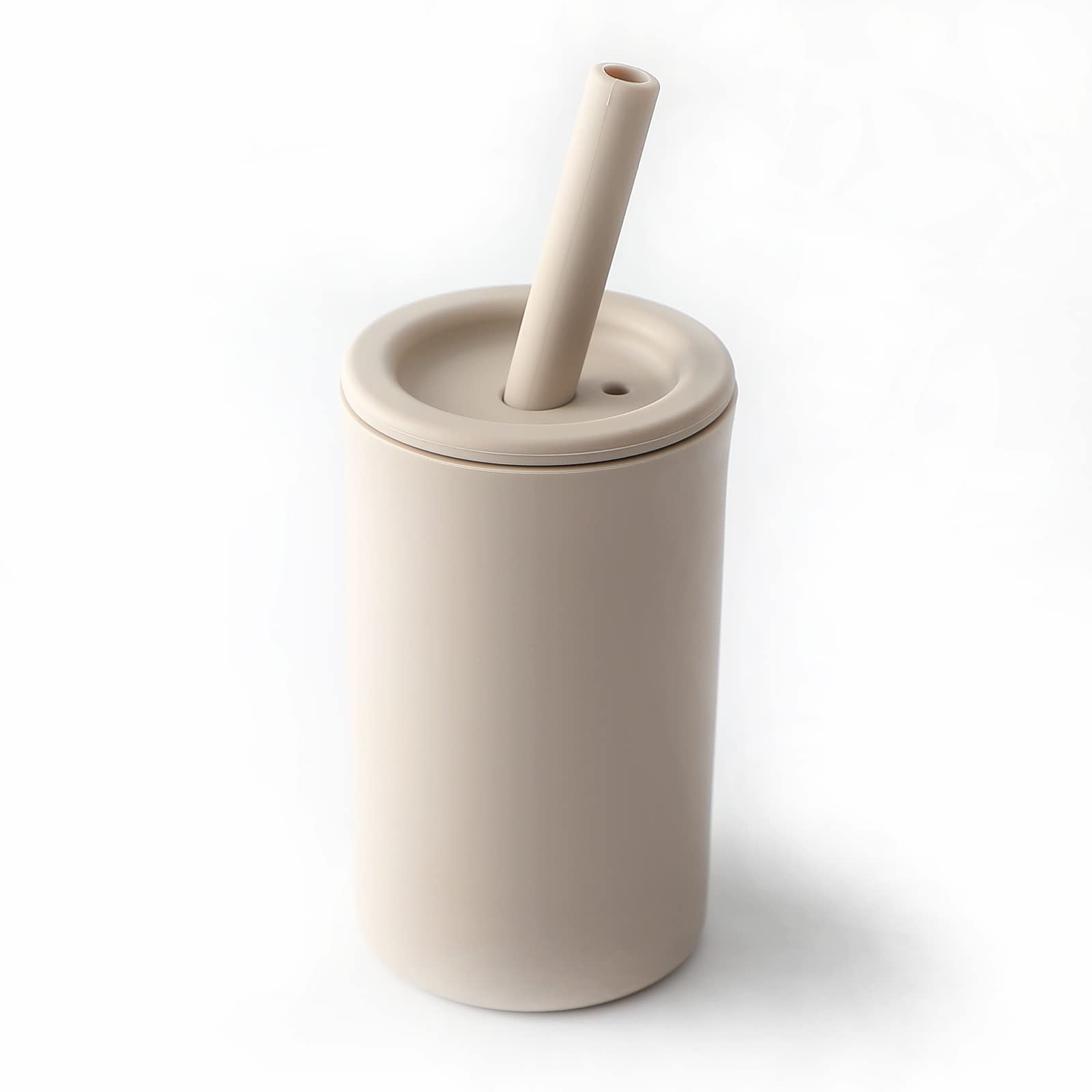 Topgomes Toddler Straw Cup, Food Grade Silicone Training Cup for Baby, Come with Straw Brush, BPA Fr | Amazon (US)