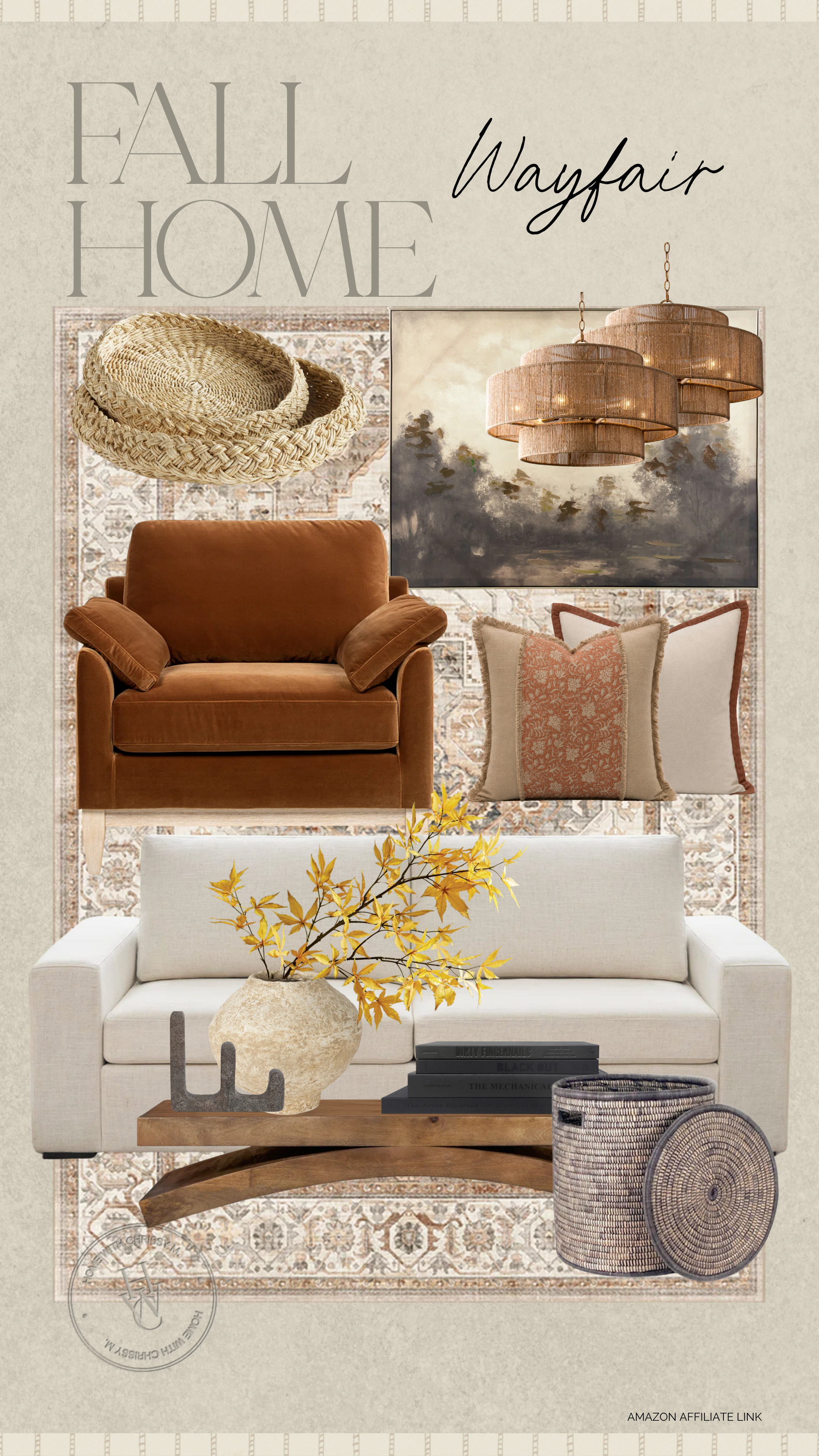 Wayfair Home / Wayfair Furniture / Fall Home Decor / Fall Decor / Fall Greenery / Neutral Home Decor / Seasonal Decorative Accents / Neutral Area Rugs / Neutral Vases / Neutral Seasonal Decor /  Organic Modern Decor / Living Room Furniture / Entryway Furniture / Bedroom Furniture / Accent Chairs / Console Tables / Coffee Table / Framed Art / Throw Pillows / Throw Blankets

#LTKSeasonal #LTKHome