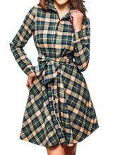 New England House Flannel Dress | Kiel James Patrick