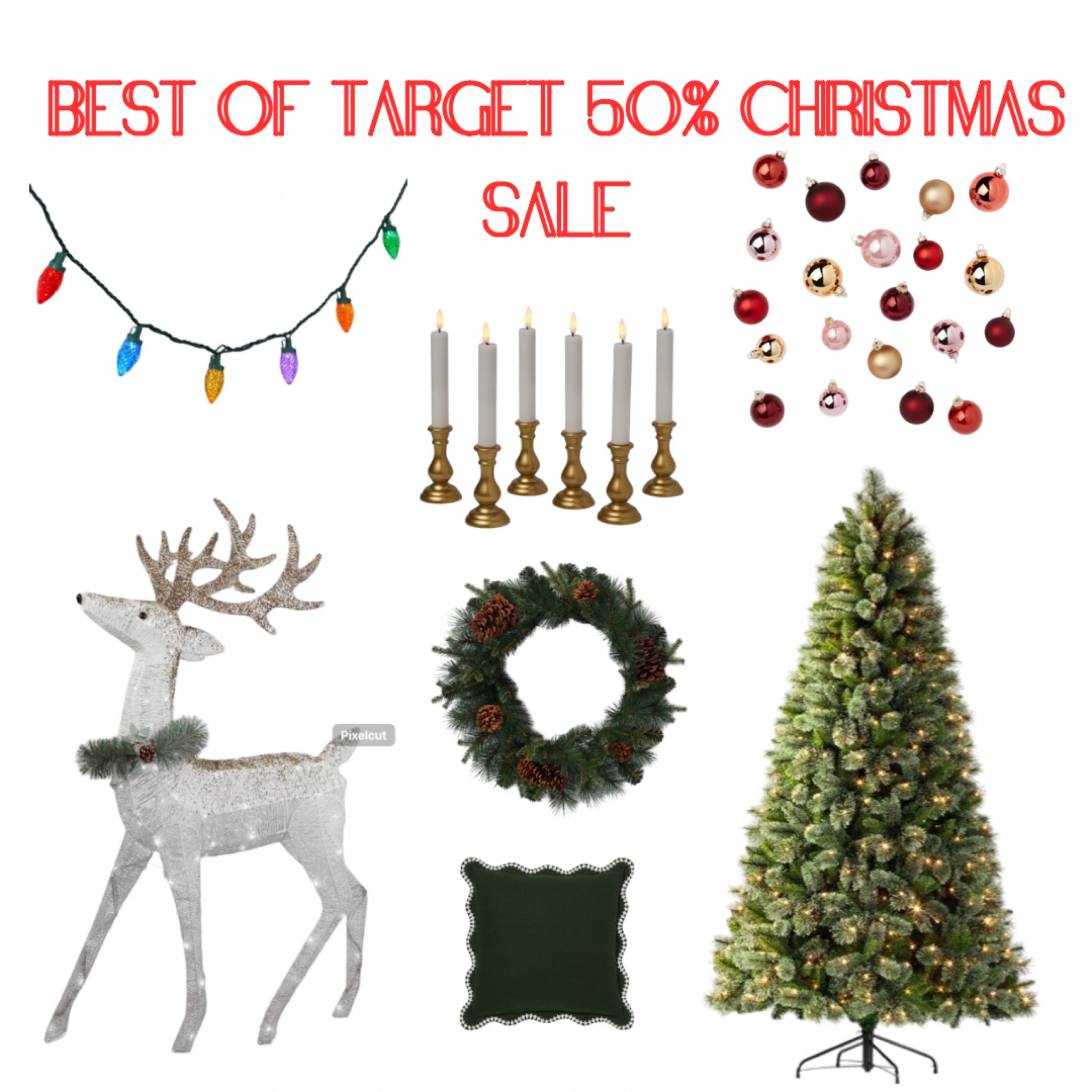 Affordable Christmas decor on sale now at Target! 

#LTKSeasonal #LTKHoliday #LTKSaleAlert