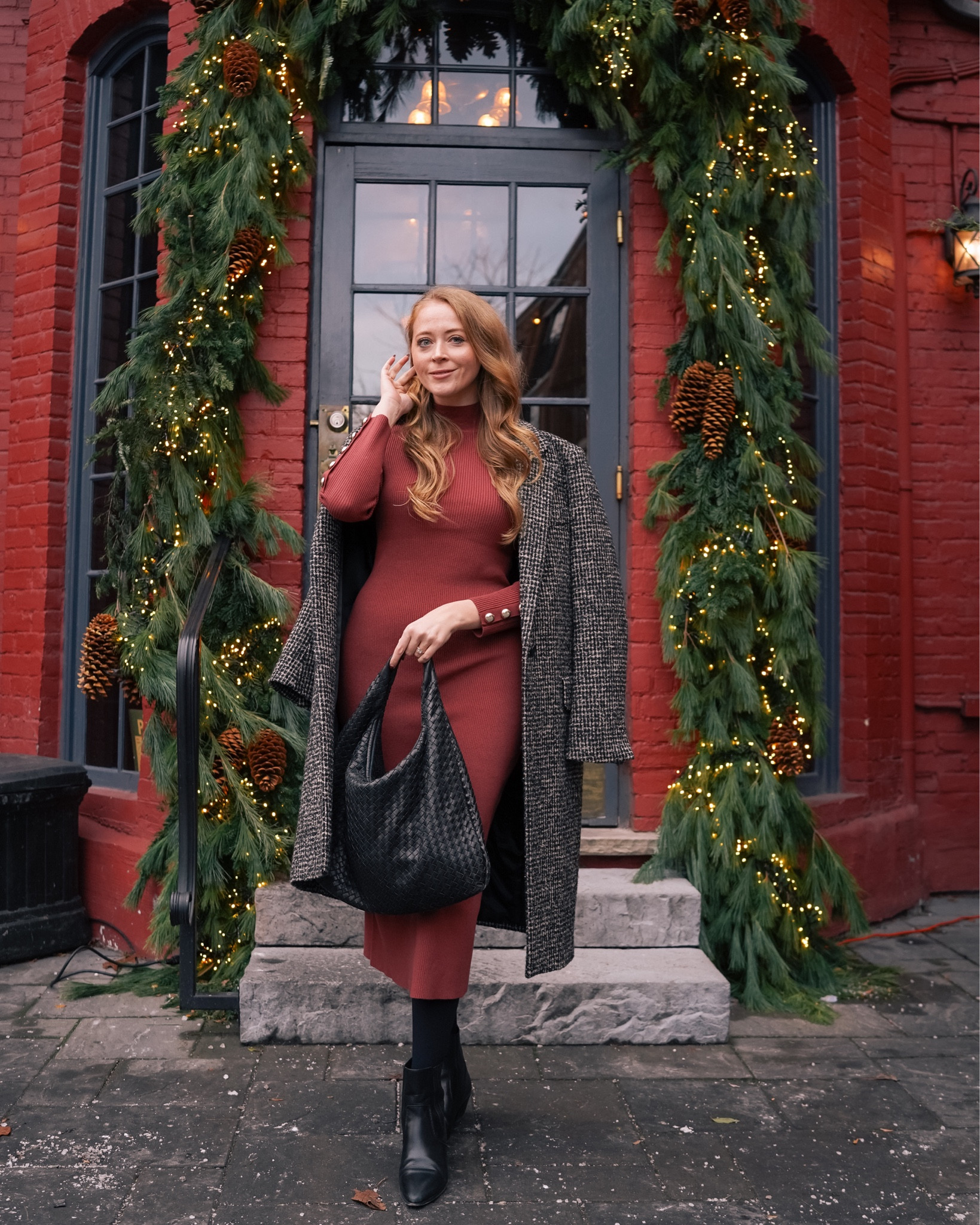 The perfect holiday dress does exist! This cozy merino knit blend dress is so elegant and can be dressed up or down! Also sustainably made and easy to layer up! 

#LTKwinter #LTKpartywear #LTKcanada