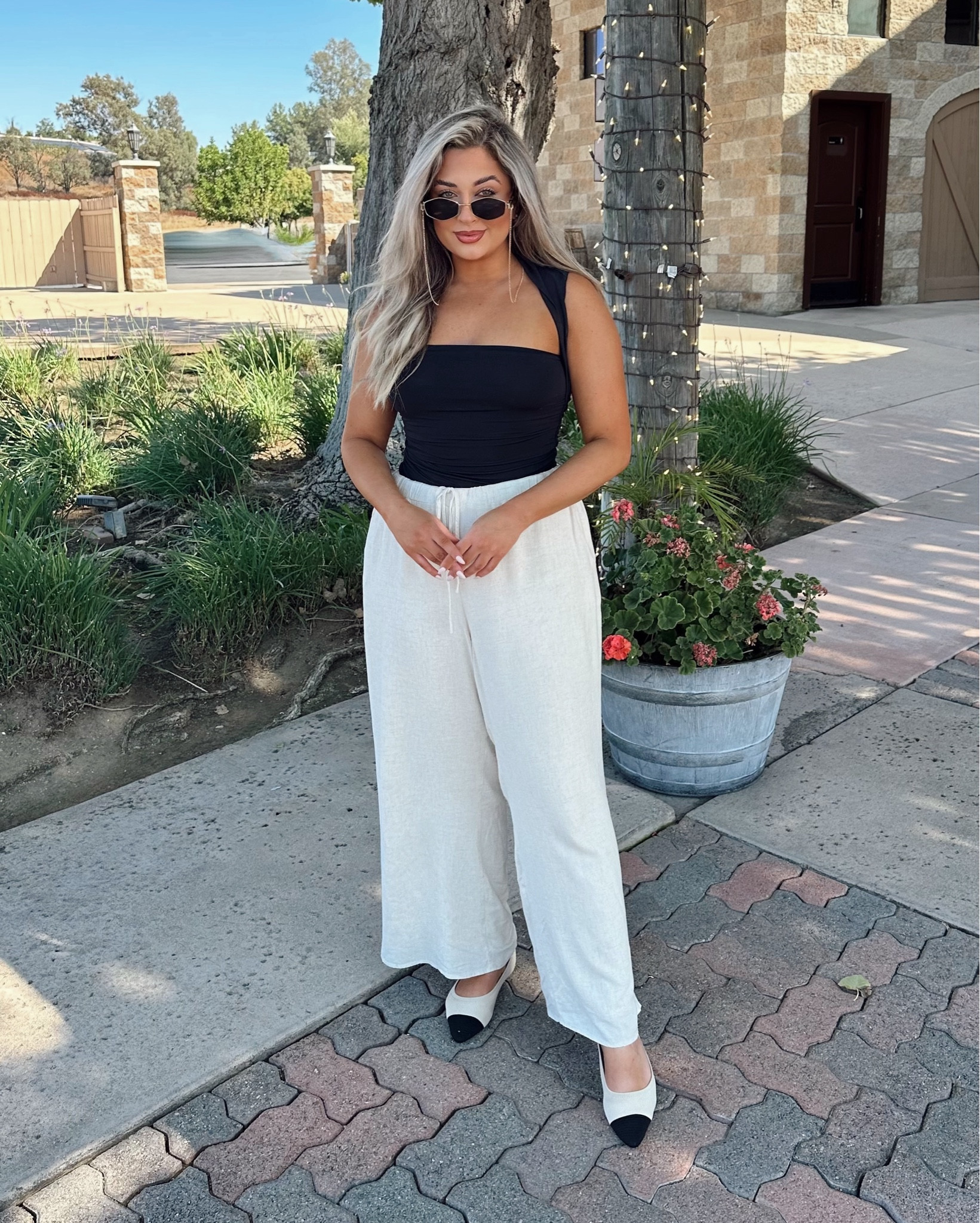 Fall winery outfit inspo. Wearing a large in the bottoms (the run big) and a medium in the top. 

#LTKSeasonal #LTKMidsize #LTKStyleTip