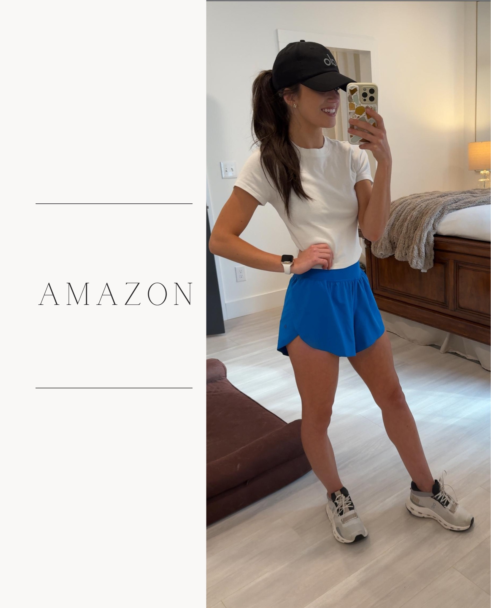 My favorite running shorts!! Only $28 and definitely a dupe for the lululemon fast & free 💙 This white tee has also quickly become another fav! 

Shorts: Size XXS//Color “Sparkle Blue” 
Tee: Size XS//Color White

#LTKActive #LTKFindsUnder50 #LTKFitness
