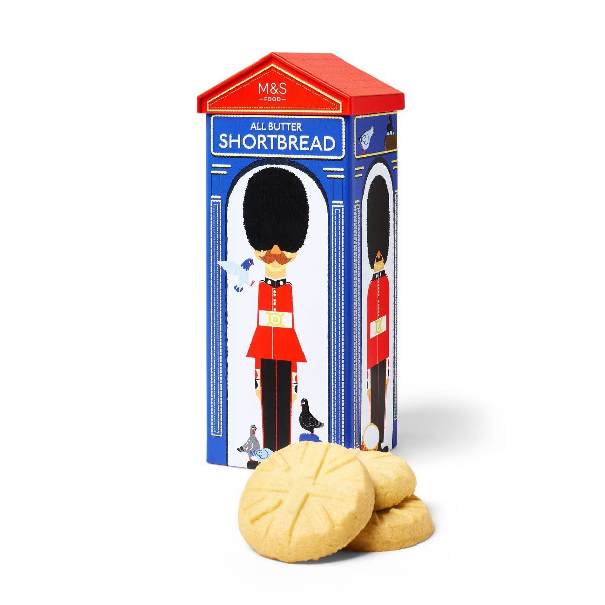 M&S Sentry Shortbread Tin - 6.35oz | Target