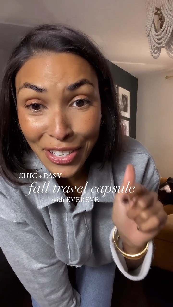 Whether I’m exploring a new city or heading out on a weekend getaway Evereve’s fall capsule wardrobe has me covered! These five pieces are perfect for staying comfy and stylish on the go — relaxed jeans, a blazer, sweatshirt, leopard sneakers, and western boots give me endless options for any adventure. ✈️ What’s your go-to travel outfit for fall? #EverevePartner #EvereveStyle @evereveofficial 

#LTKStyleTip #LTKTravel #LTKOver40