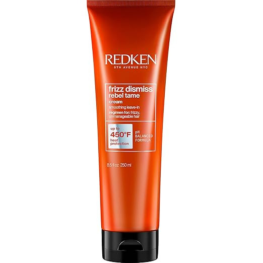 Redken Frizz Dismiss Rebel Tame Heat Protective Leave-In Cream | For Frizzy Hair | Protects Hair ... | Amazon (US)