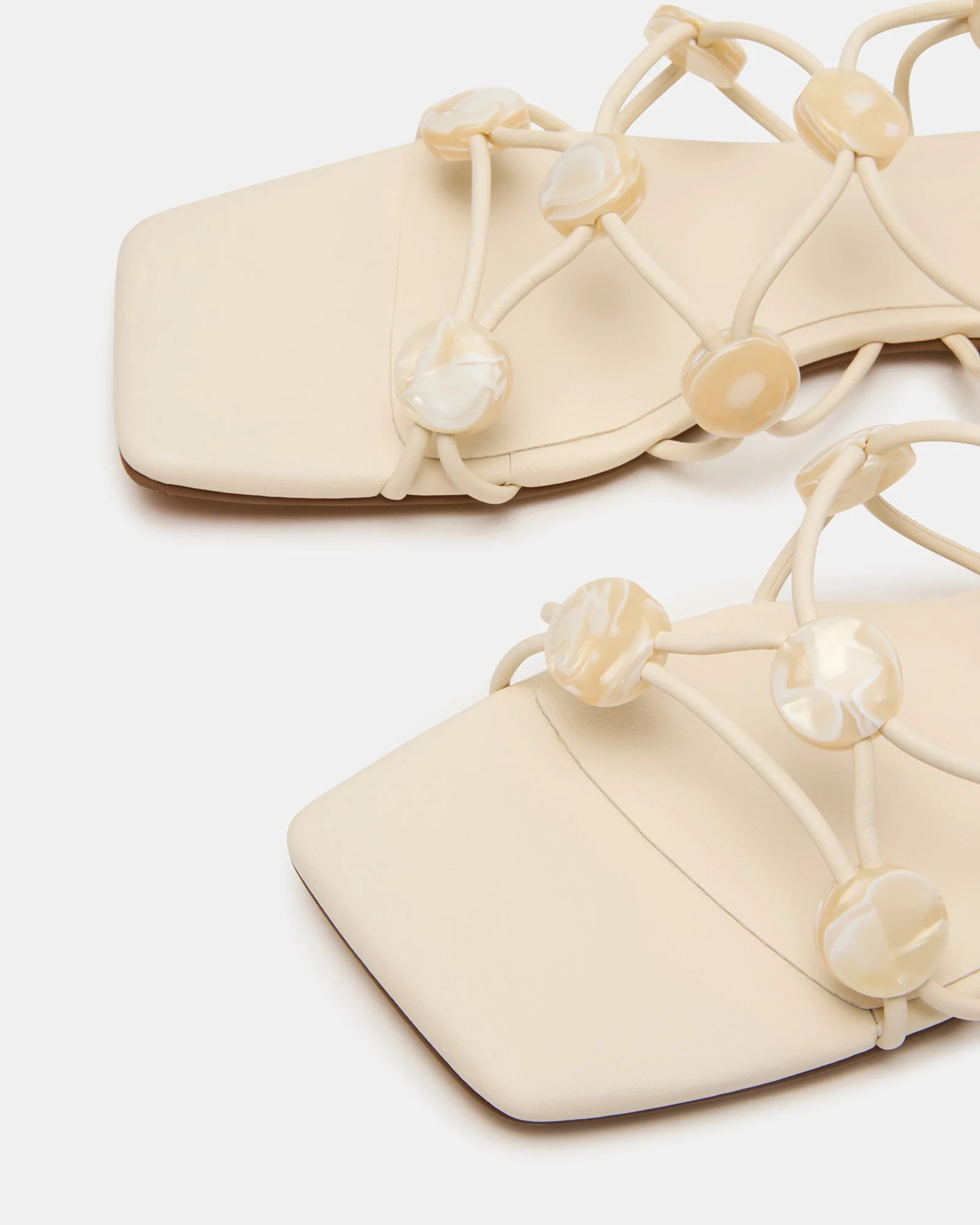 TIDES Pearl Strappy Square-Toe Women's Sandal | Steve Madden (US)