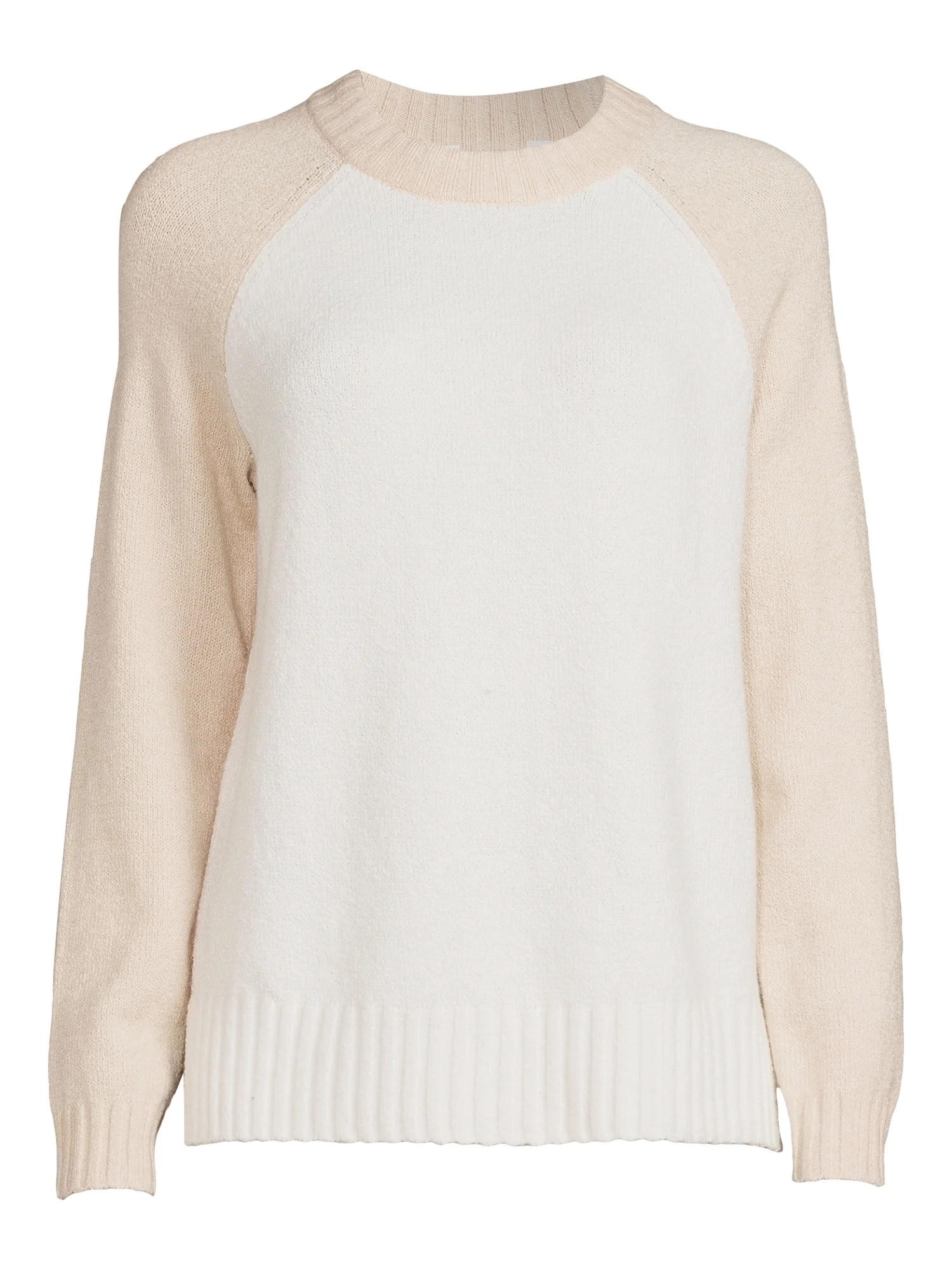 Time and Tru Women's Spongy Pullover Sweater - Walmart.com | Walmart (US)