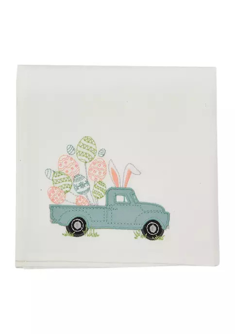 Blue Truck Easter Napkin | Belk