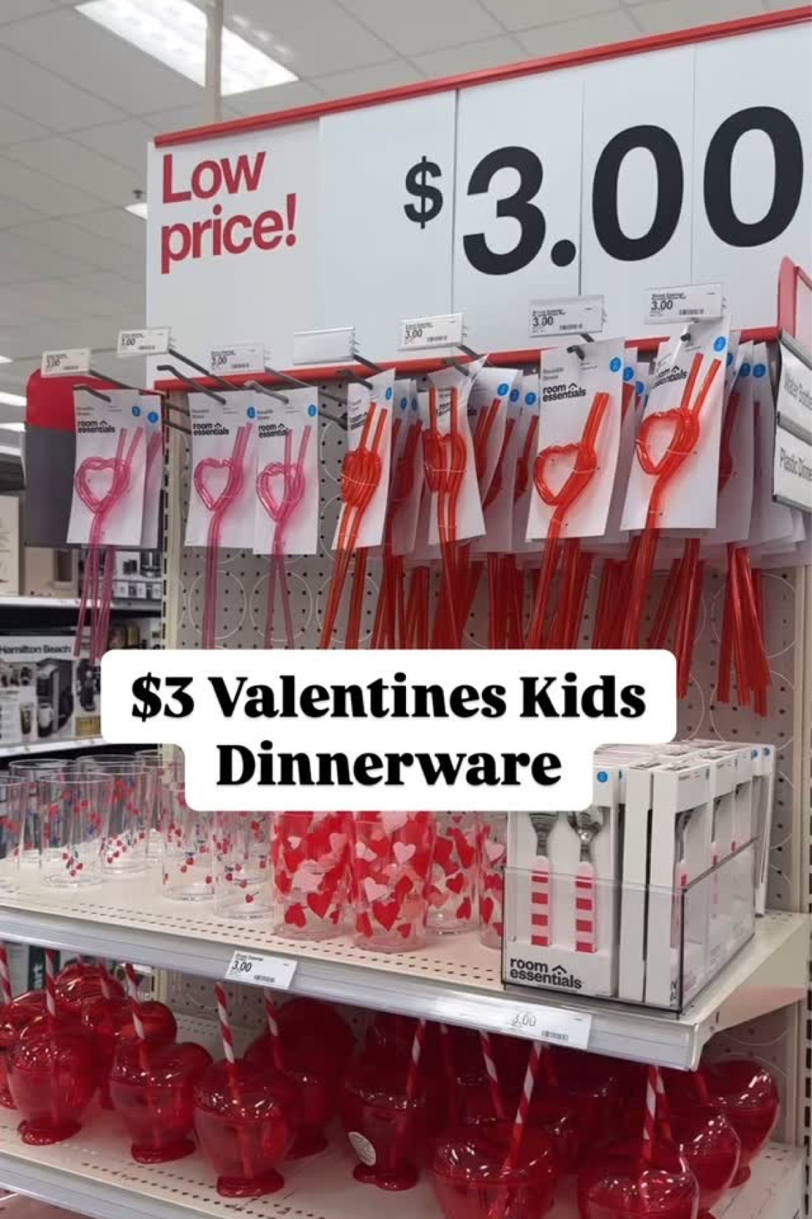 Happy Friday! For the weeks $10 Friday finds, I’m sharing these New 🎯 $3 kids dinnerware for Valentine’s Day! 

✨follow first so Instagram will let you get my DM and comment “LINK” to get a direct link sent to you! ✨ 

#Targetfinds #targetrun #targetstyle #target #targethaul #targetmom #targetaddict #targetdoesitagain #ltkfind #ltkunder50 #newattarget