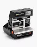 Retrospekt® Refurbished Vintage Polaroid 600 Sun600 LMS Instant Film Camera in Silver and Black | Madewell