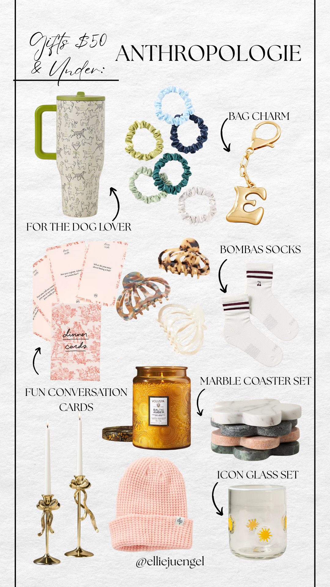 For the Anthropologie girlie on a budget, here's gift ideas that are $50 and under!  

 #LTKGiftGuide #LTKHoliday #LTKSeasonal