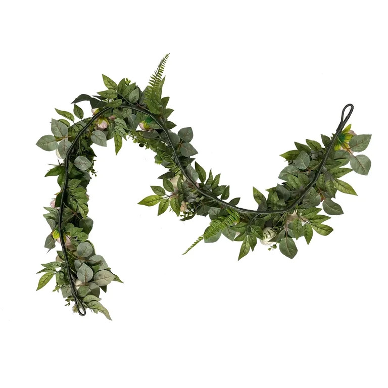 Flowers and Eggs Garland, Multicolor, 6', by My Texas House | Walmart (US)