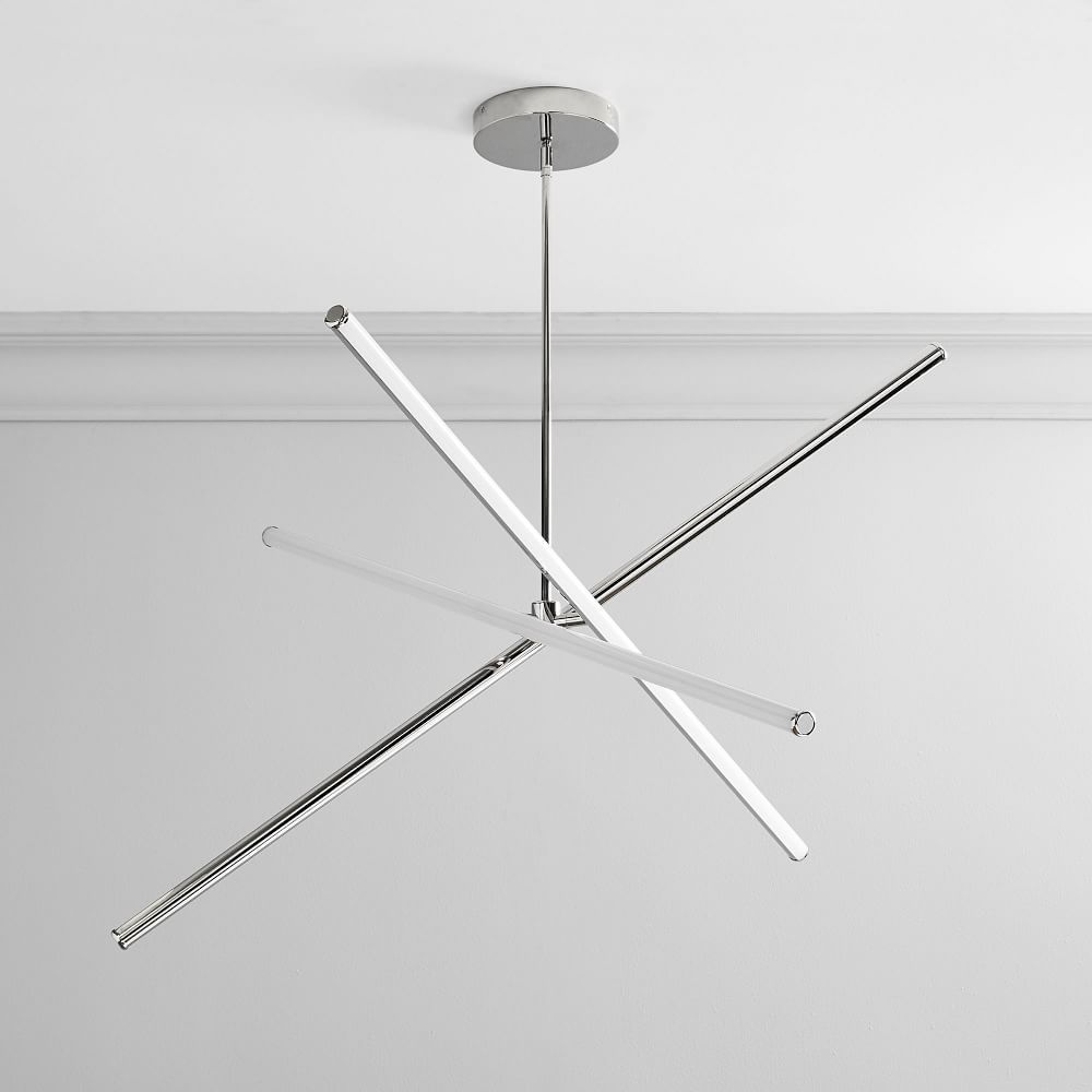 Light Rods LED Chandelier&#160; | West Elm (US)