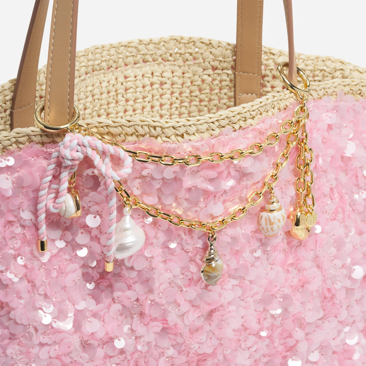 Mallorca She Sells Sea Shells Bag Chain | Stoney Clover Lane | Stoney Clover Lane