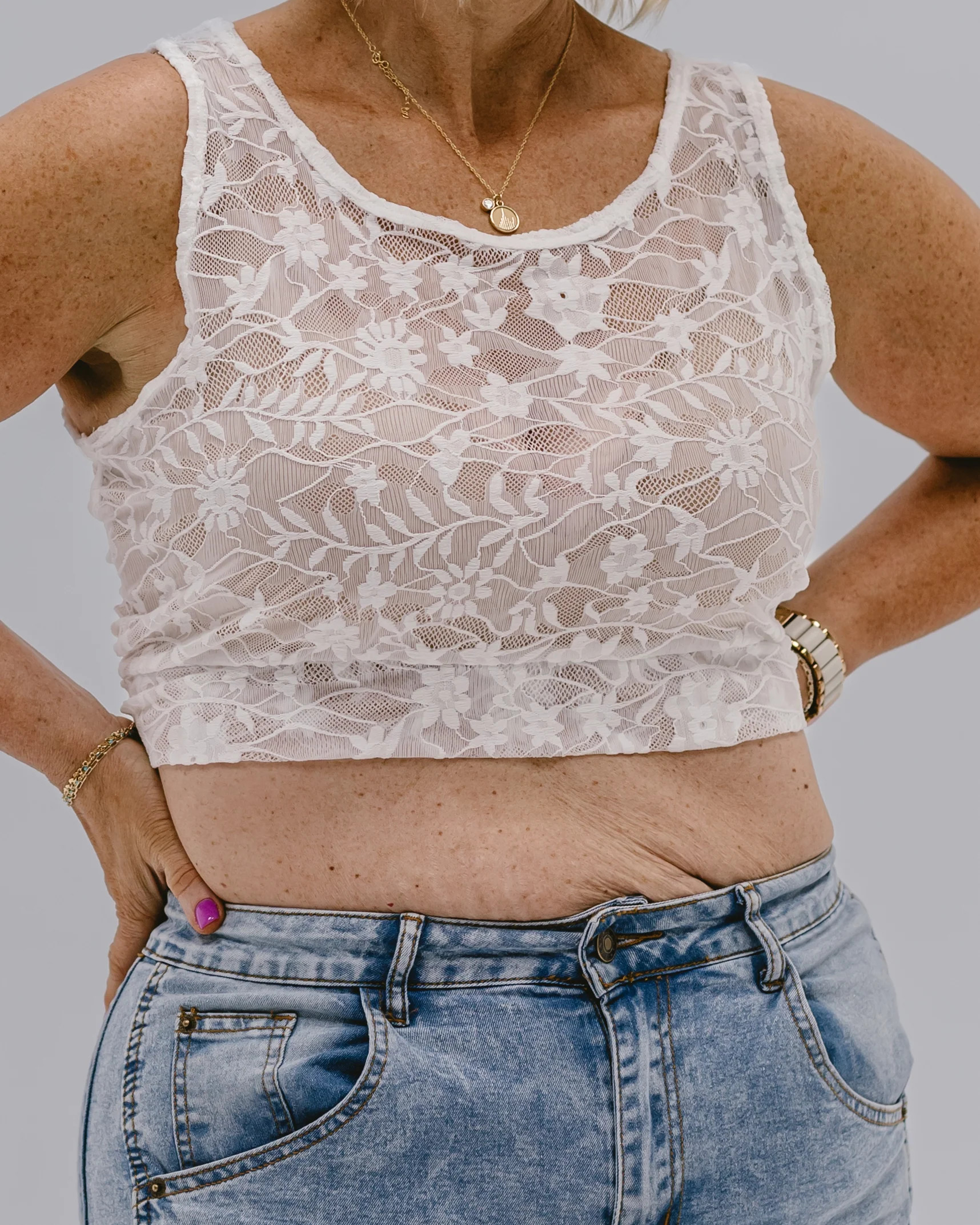 Full Lace Tank | Half Tee