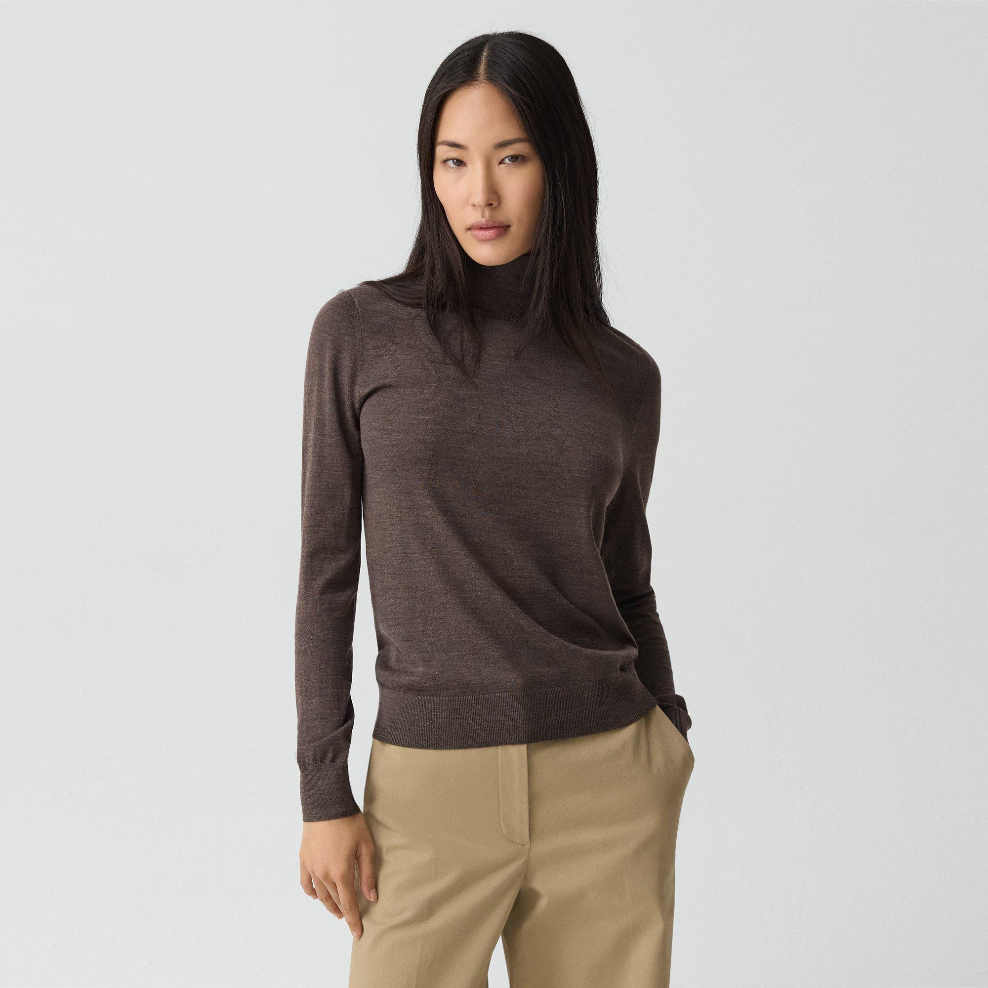 Turtleneck Sweater in Regal Wool | Theory