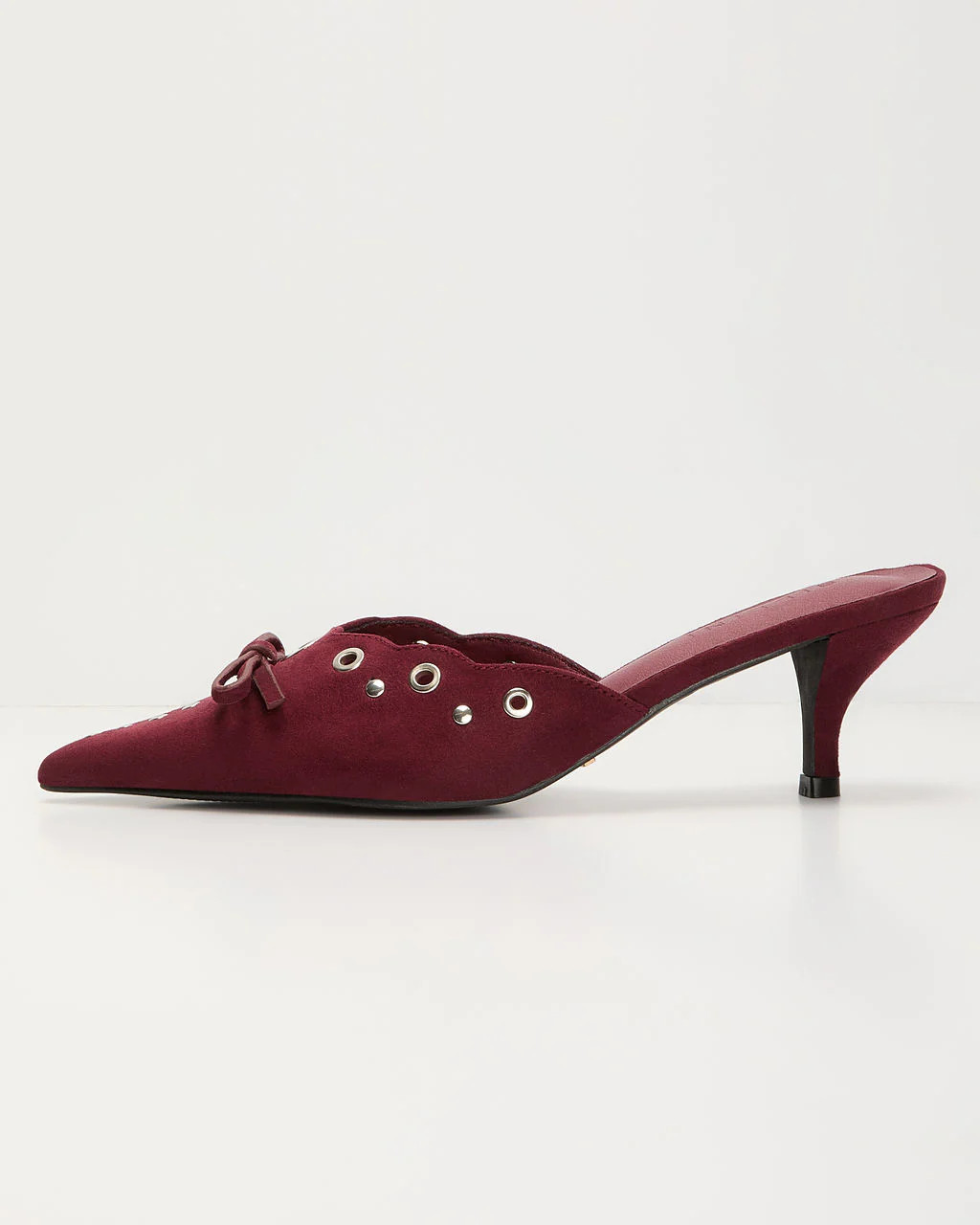 Maven Grommet Hole Pointed Toe Mule | VICI