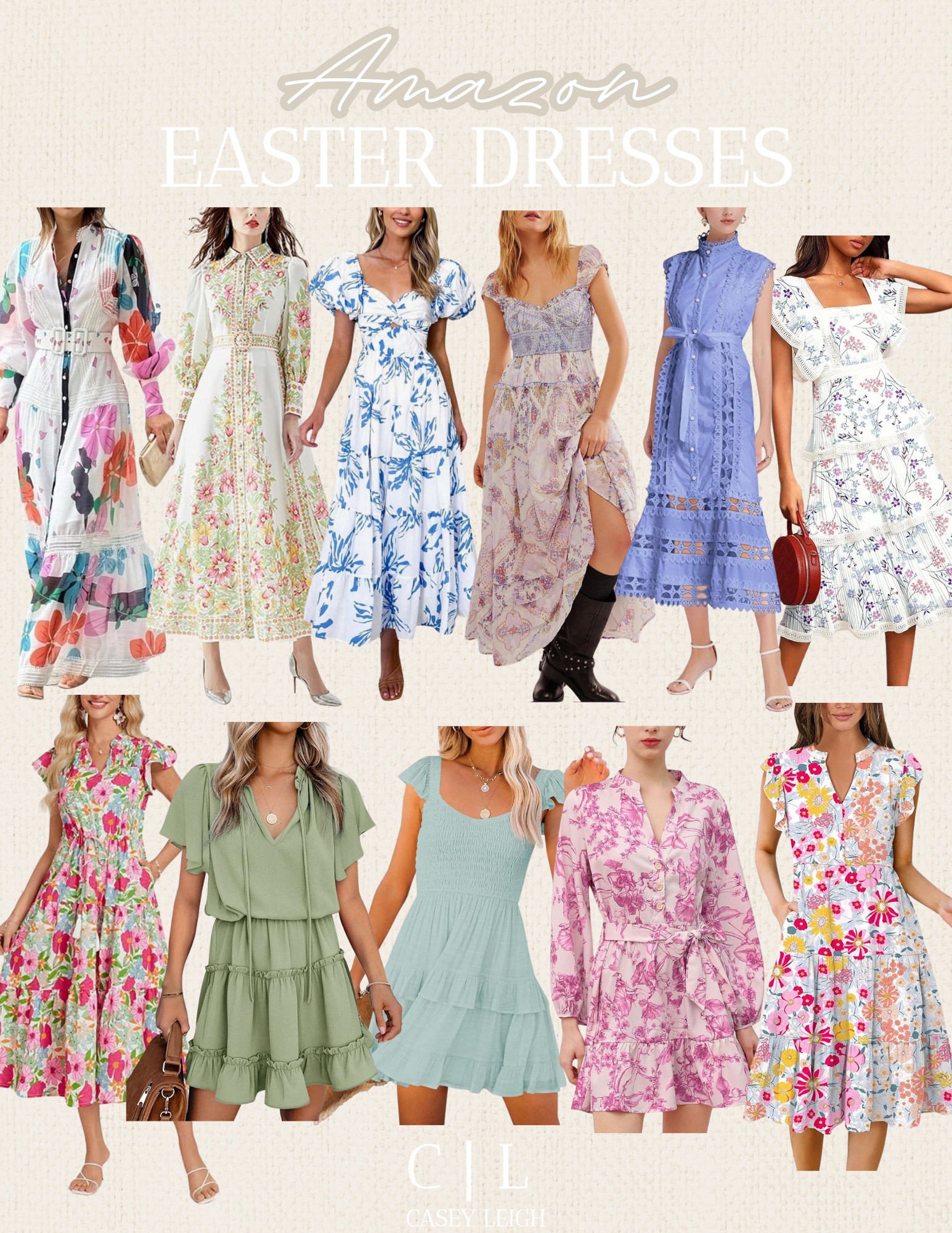 I hit the jacket pot on spring dresses for Easter! I love all the floral prints and the bright colors. It cures all my winter blues! #springdress #easterdress 

 #LTKSeasonal